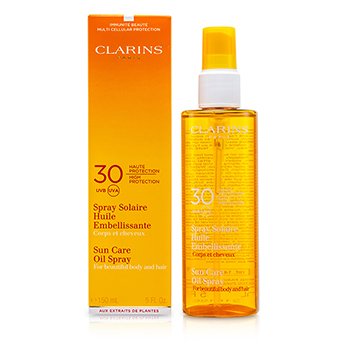 Sun Care Oil Spray SPF 30 High Protection for Body & Hair