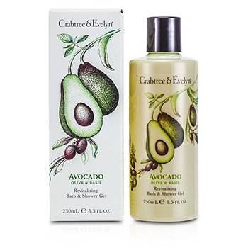 Avocado, Olive & Basil Revitalising Bath & Shower Gel