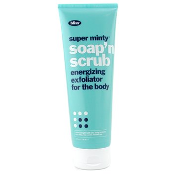 Super Minty Soap'n Scrub Energizing Exfoliating For The Body