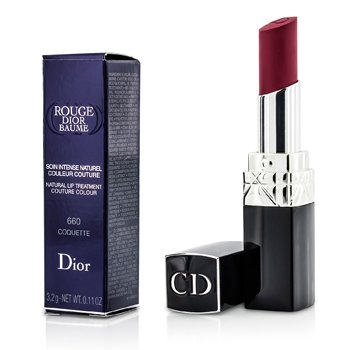Rouge Dior Baume Natural Lip Treatment Couture Colour - # 660 Coquette