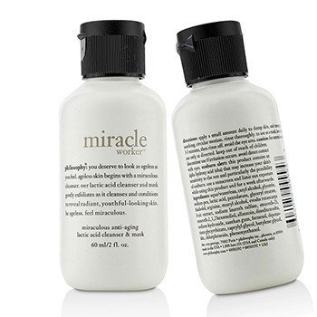 Miracle Worker Miraculous Anti-Aging Lactic Acid Cleanser & Mask Duo Pack (Travel Size)