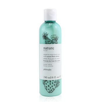 Nature In A Jar Cream-To-Water Body Lotion With Cactus Fruit Extract