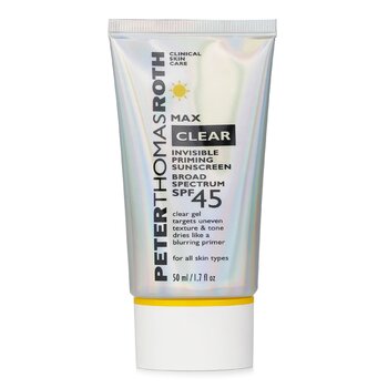 Max Clear Invisible Priming Sunscreen SPF 45
