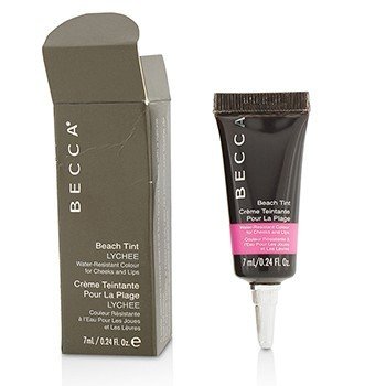 Beach Tint Water Resistant Colour For Cheeks & Lips - # Lychee (Box Slightly Damaged)