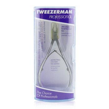 Tweezerman Professional Cobalt Stainless Cuticle Nipper - 1/2 Jaw