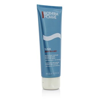 Biotherm Homme T-Pur Clay-Like Unclogging Purifying Cleanser