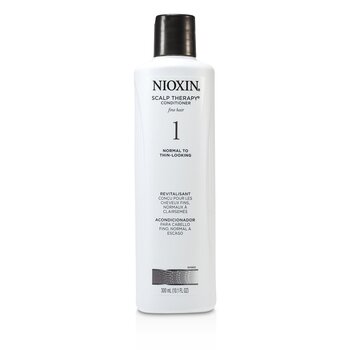 Nioxin System 1 Scalp Therapy Conditioner For Fine Hair, Normal to Thin-Looking Hair