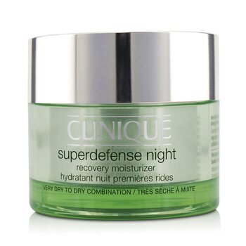 Superdefense Night Recovery Moisturizer - For Very Dry To Dry Combination
