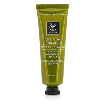 Face Scrub With Olive - Deep Exfoliating