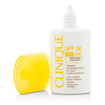 Mineral Sunscreen Fluid For Face SPF 50 - Sensitive Skin Formula
