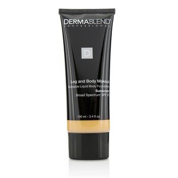 Dermablend Leg and Body Make Up Buildable Liquid Body Foundation Sunscreen Broad Spectrum SPF 25 - #Light Sand 25W