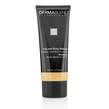 Dermablend Leg and Body Make Up Buildable Liquid Body Foundation Sunscreen Broad Spectrum SPF 25 - #Light Natural 20N