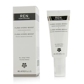 Ren Flash Hydro-Boost Instant Plumping Emulsion - For All Skin Types