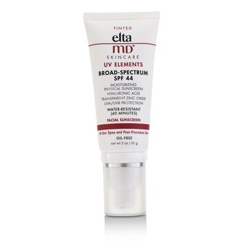 UV Elements Moisturizing Physical Tinted Facial Sunscreen SPF 44 - For All Skin Types & Post-Procedure Skin