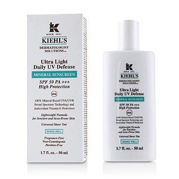 Dermatologist Solutions Super Fluid UV Defense Ultra Light  Mineral Sunscreen SPF 50+ - For All Skin Type
