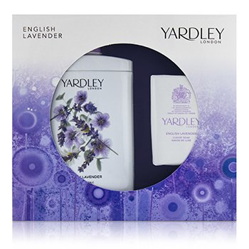 English Lavender Corffet: Perfumed Talc 200g/7oz + Luxury Soap 100g/3.5oz