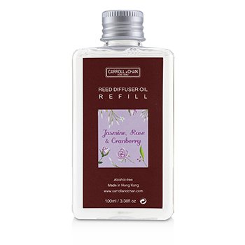 Carroll & Chan (The Candle Company) Reed Diffuser Refill - Jasmine, Rose & Cranberry