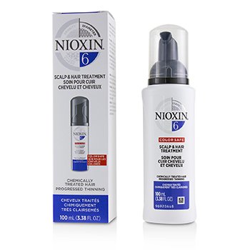 Nioxin Diameter System 6 Scalp & Hair Treatment (Chemically Treated Hair, Progressed Thinning, Color Safe)