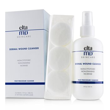 EltaMD Dermal Wound Cleanser (with 21 Lint-Free Cosmetic Pads)