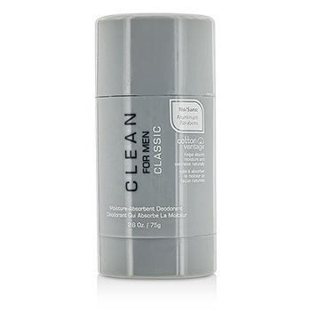 Clean For Men Classic Moisture-Absorbent Deodorant Stick