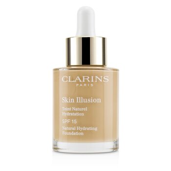 Clarins Skin Illusion Natural Hydrating Foundation SPF 15 # 110 Honey