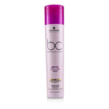 BC Bonacure pH 4.5 Color Freeze Gold Shimmer Micellar Shampoo (For Gold Hair)
