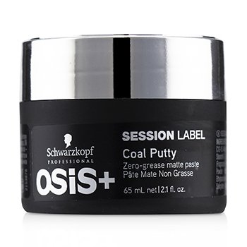 Osis+ Session Label Coal Putty (Zero-Grease Matte Paste)