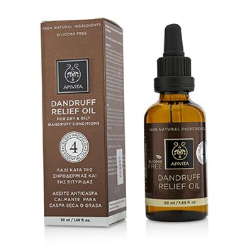 Dandruff Relief Oil with Celery, Propolis & 4 Essential Oils - For Dry & Oily Dandruff Conditions (Exp. Date: 04/2019)
