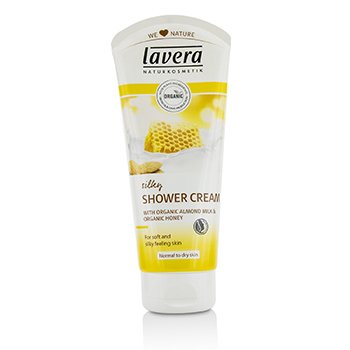 Organic Almond Milk & Honey Silky Shower Cream - Normal to Dry Skin (Exp. Date 09/2019)