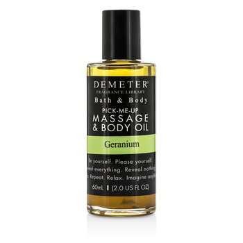 Demeter Geranium Massage & Body Oil