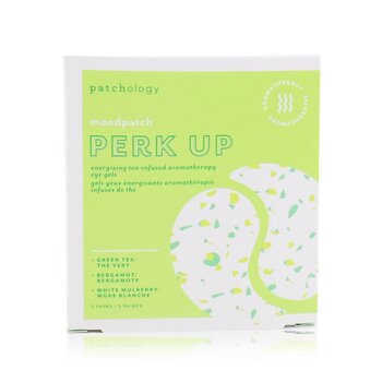 Moodpatch - Perk Up Energizing Tea-Infused Aromatherapy Eye Gels (Green Tea+Bergamot+White Mulberry)
