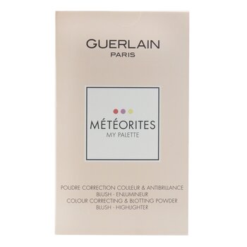 Meteorites My Palette (Colour Correcting Blotting Powder, Blush And Highlighter)