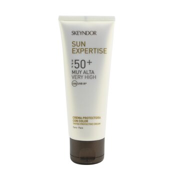 SKEYNDOR Sun Expertise Tinted Protective Face Cream SPF 50+ (Very High Protection & Water-Resistant)