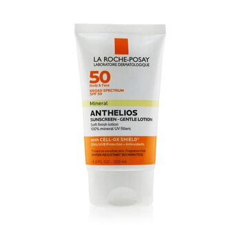 La Roche Posay Anthelios 50 Mineral Sunscreen - Gentle Lotion For Face & Body SPF 50