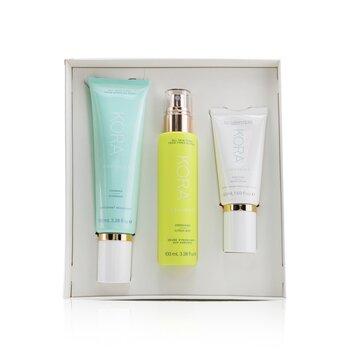 3 Step System - Oily/Combination Skin: Foaming Cleanser 100ml+ Energizing Citrus Mist 100ml+ Purifying Moisturizer 50ml