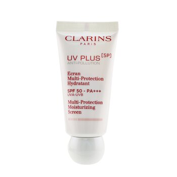 Clarins UV Plus [5P] Anti-Pollution Multi-Protection Moisturizing Screen SPF 50 - Rose