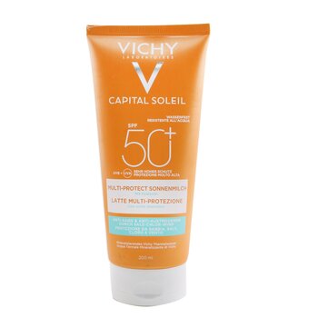 Capital Soleil Beach Protect Multi-Protection Milk SPF 50 (Water Resistant - Face & Body)
