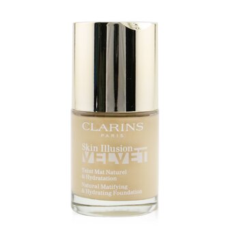 Clarins Skin Illusion Velvet Natural Matifying & Hydrating Foundation - # 108.5W Cashew