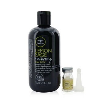 Tea Tree Lemon Sage Program Set: Shampoo 300ml + Hair Lotion 12x6ml