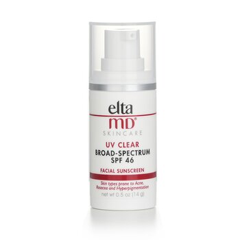 EltaMD UV Clear Facial Sunscreen SPF 46 - For Skin Types Prone To Acne, Rosacea & Hyperpigmentation (Miniature)