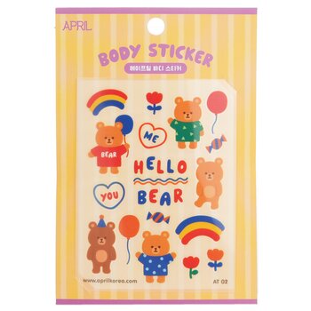 April Body Sticker - # AT 02