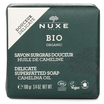 Nuxe Bio Organic Delicate Superfatted Soap Camelina Oil