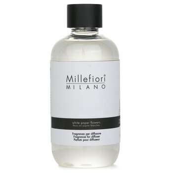 Millefiori Natural Fragrance For Diffuser Refill - White Paper Flowers
