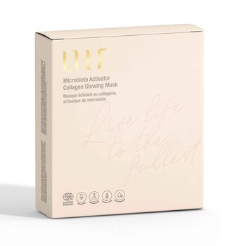 Live life to the fullest Organic Microbiota Activator Collagen Glowing Mask