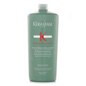 Kerastase Genesis Homme Bain De Masse Epaississant Shampoo System