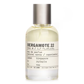 Le Labo Bergamote 22 Eau De Parfum Spray