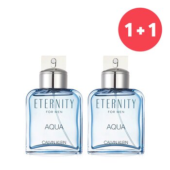 Calvin Klein 【1+1 Set】Eternity Aqua Eau De Toilette Spray