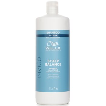 Wella Invigo Scalp Balance Shampoo With Lotus Extract Oily Scalp