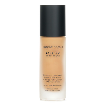 BareMinerals BAREPRO 24HR WEAR Skin Perfecting Matte Liquid Foundation Mineral SPF 20 - # Light 22 Warm