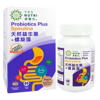 YesNutri Probiotics Plus Spirulina 60S